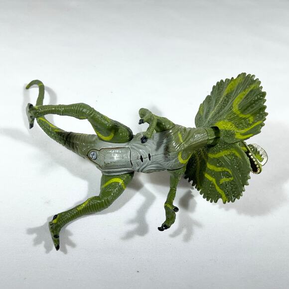 Jurassic Park 3 Dilophosaurus Velociraptor Triceratops Lot of 3 Hasbro 2000 - Picture 7 of 16